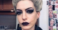 آن هاثاواي تزيل الستار عن ملامح فيلمها الجديد the witches من وراء الكواليس فيديو