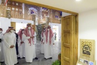 أمير المدينة ي دشن مشروع العيني ة وسوق سويقة