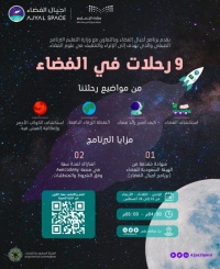 إطلاق 9 رحلات للفضاء للطلاب في السعودية