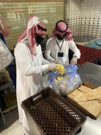 بلدية طبرجل مصادرة 420 كغم أغذية فاسدة