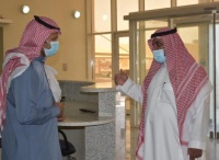 محافظ الحناكية يتفقد الموارد البشرية والتنمية الاجتماعية
