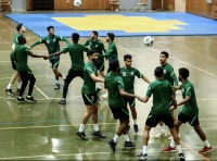 الأخضر يواصل استعداده في الصالة المغلقة لمواجهة أوزباكستان