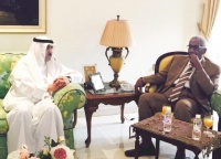 محمد الذايدي النائب السابق مسلم البراك تلقى اتصالا هاتفيا من اخيه الرمز الوطني احمد الخطيب وتباحثا العديد من القضايا ال