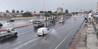 الطقس غد ا غير مستقر أمطار رعدية وغبار