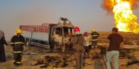 فيديو مقتل وإصابة 53 بانفجار خط أنابيب غاز في العراق