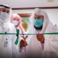 السديس يدش ن الاستديو الصوتي بالحرمين الشريفين