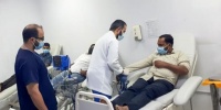الجالية الهندية تتبرع بالدم في اليوم الوطني الـ90 بحفر الباطن